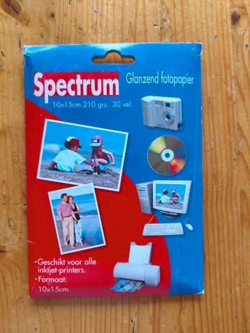 Spectrum Glanzend Fotopapier - 3 Pakjes formaat 10x15 cm