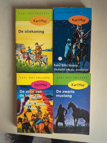 Karl May Pockets - 4 Boeken