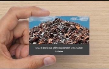 Gratis ophaalservice oude of sloopscooters