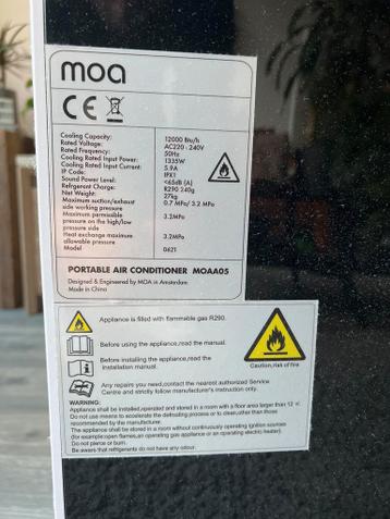 Airco MOA - Draagbare airconditioner