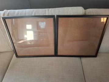 twee grote fotolijsten