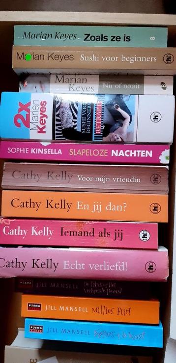 12x chicklits Jill Mansell Marian Keyes Sophie Kinsella e.a.