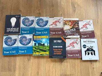 Books - A level and SAT