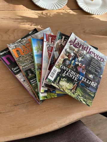 4x  Landleven (2021) en 2x Noaber tijdschriften
