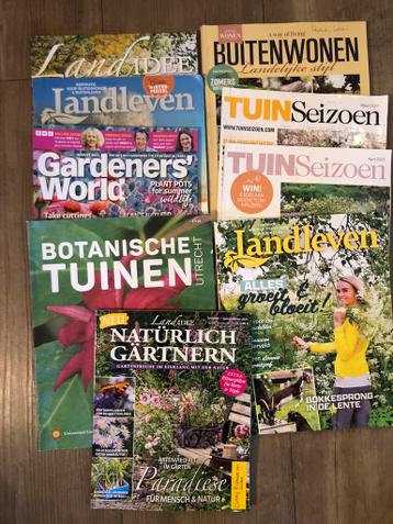 Tuin- en interieurmagazines - diverse edities