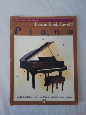 Piano Lesboek Level 6 - Palmer, Manus, Lethco