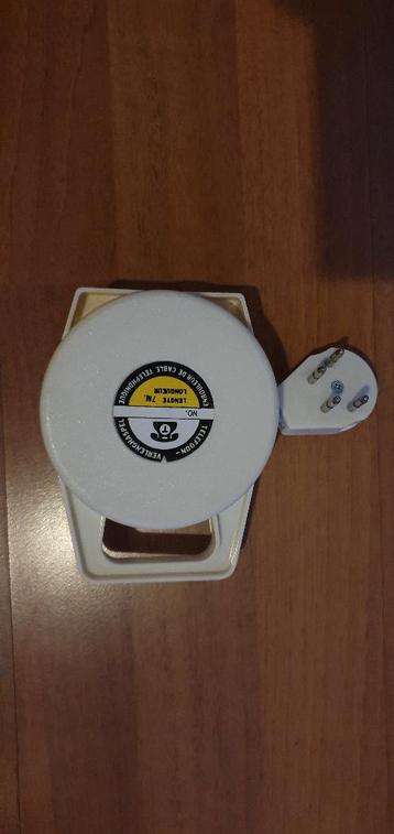 Oprolbare telefoonhaspel 7 mtr