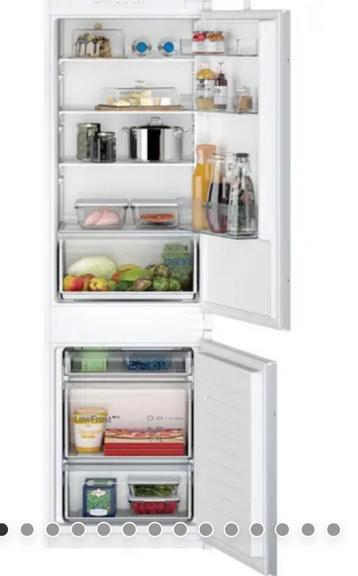 Inbouwkoelkast met vriezer