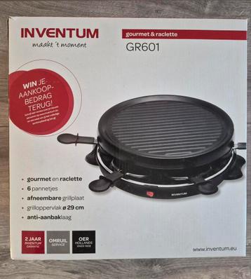 Inventum GR601 Gourmet & Raclette Grill
