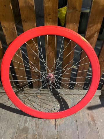 Fietswiel - Rood