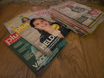Stapel tijdschriften Vriendin en Plus