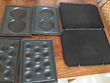 Cuisinart onderdelen Multigrill GR-4E - Verschillende Platen