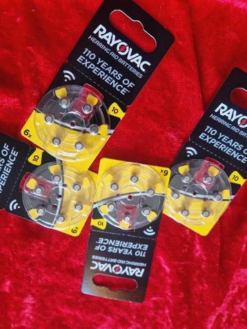 rayovac - batterijen voor hoorapparaat - gratis