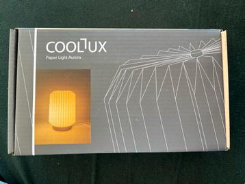 Coollux Papieren Tafellamp - Nieuw in Doos
