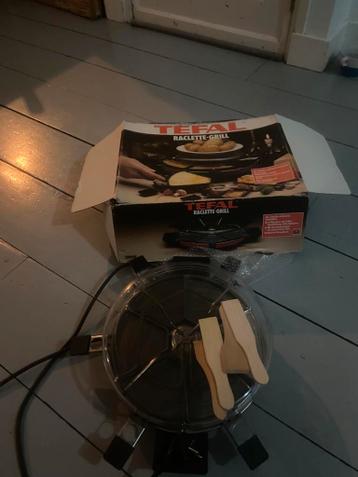 2x Tefal reclette en gourmet stel voor reep chocola
