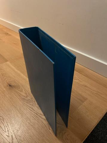 Blauwe ordner