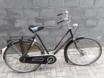 gevraagd voor hobby oude man gazelle fietsen met rem stangen