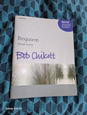 Bob Chilcott - Requiem bladmuziek zang met repetitie cd alt