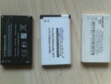 3 Li-ion Nokia accu's