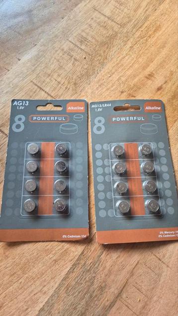 AG13/LR44 Knoopcelbatterijen - 16 stuks