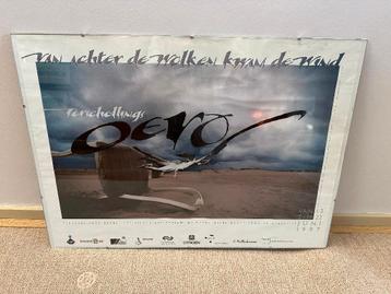 Oerol posters, ingelijst
