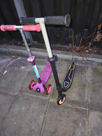 Twee gebruikte kindersteps