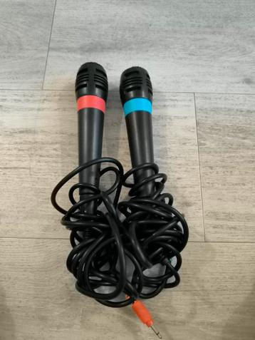 Twee microfoons van Singstar (gratis)