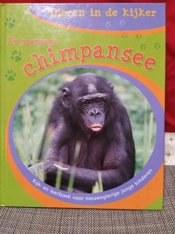 De grappige chimpansee - Kijk- en leerboek