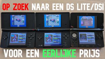 Op zoek naar Nintendo DS Lite/DSi