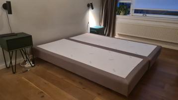 Gratis dubbele Auping Boxspring 90x220. Ophalen