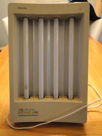 GRATIS: Philips zonnebank/gezichtsbruiner