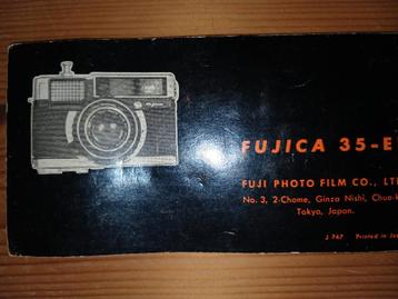 handleiding FUJICA 35-EE