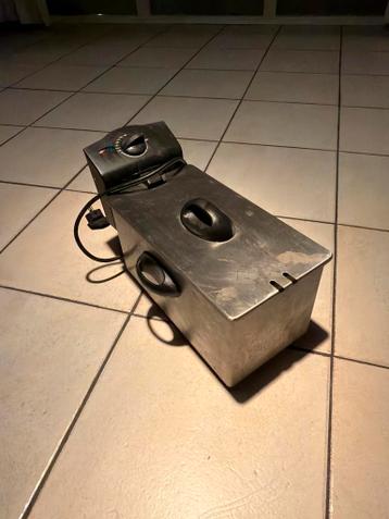 Gebruikte friteuse frietpan