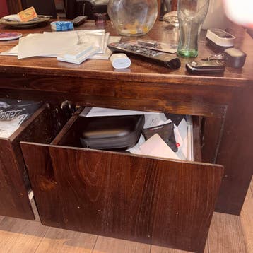 Salontafel / kist met 2 lades