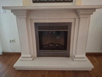 Mooie marmeren elektrische haard (2002-2007)