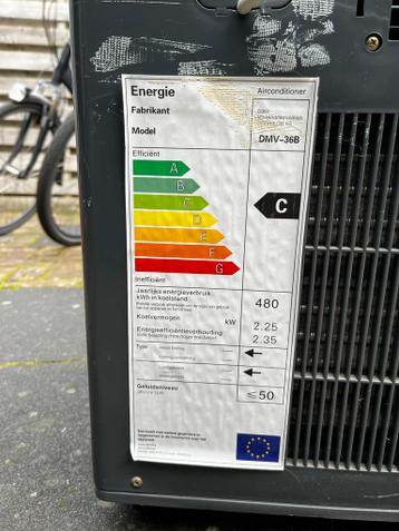 Mobiele Airco met Afstandsbediening - 1x Gebruikt