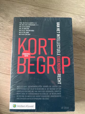 Kort Begrip van het Intellectuele Eigendomsrecht