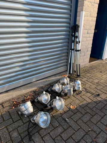 Theater spots/ blinders met statieven GRATIS