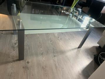 Glazen Salontafel - 135 x 75 x 51,5
