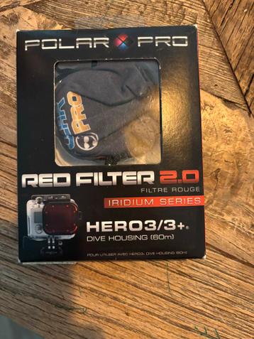 Rode Filter voor Onderwatercamera - GoPro Hero 3/3+