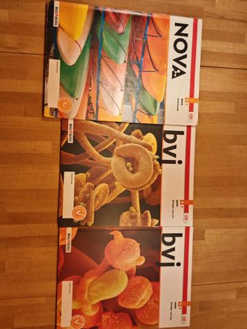 Schoolboeken Havo 5 scheikunde en biologie