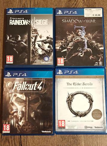 PS4/PS5 Games 10tje per stuk
