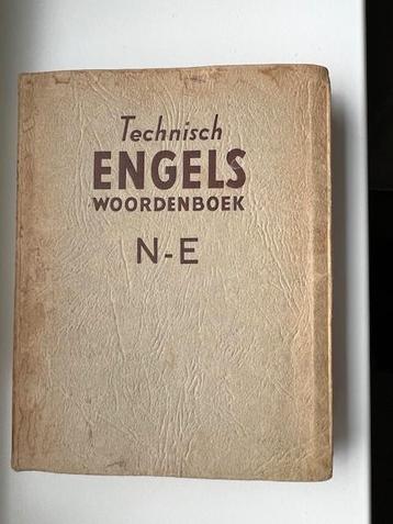 Technisch Engels Woordenboek N-E 1955