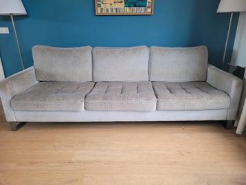 Driezit Bank - Grijs/zeegroen