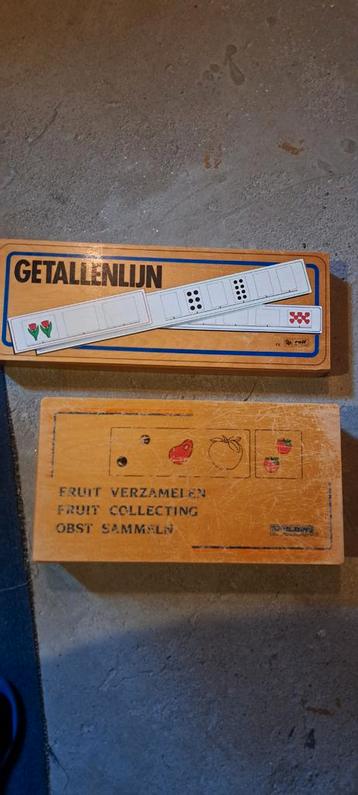 Gratis getallenlijn fruitverzamelen