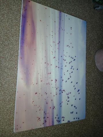 Mooie houten schilderij gratis