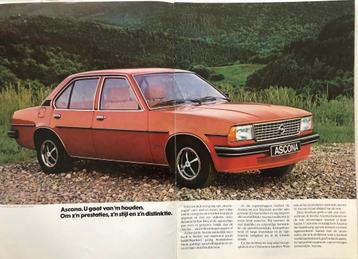 Opel Ascona folders