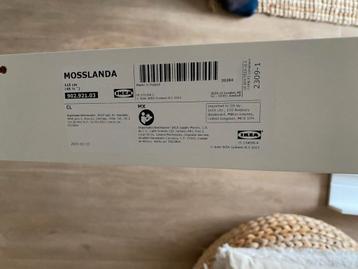 4x IKEA Mosslanda fotolijstplank - Wit