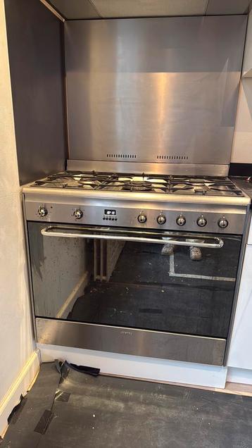 Smeg fornuis en afzuigkap