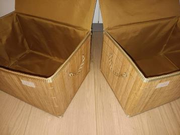 2 mooie manden. Xenos. Bamboe.